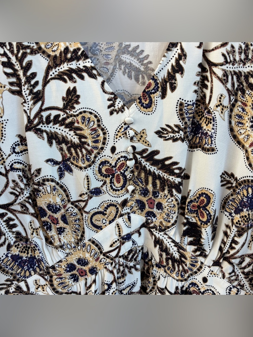 Ba&Sh Volver Robe Dress, Size L - Picture 7 of 13